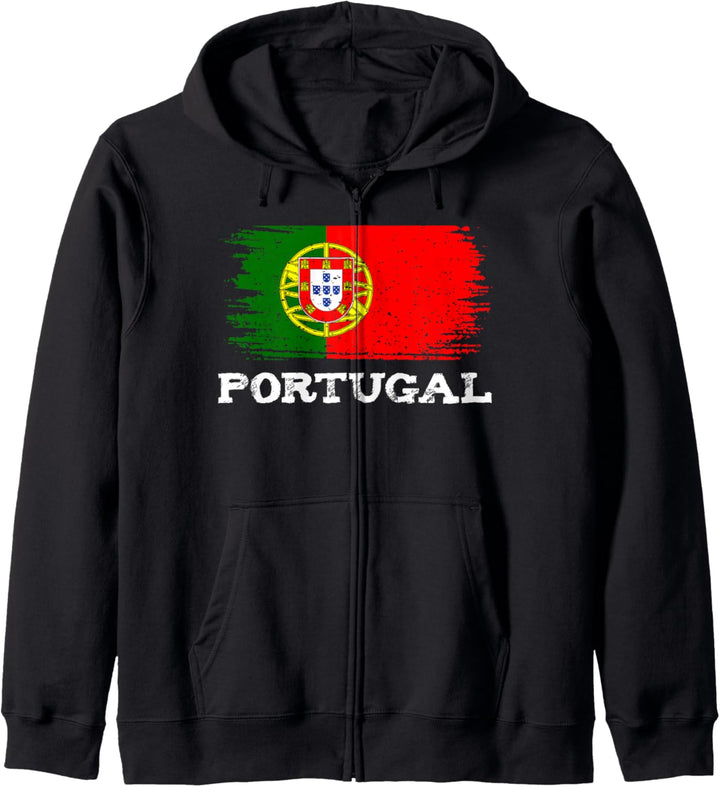 Portugal Flagge Portugiesische Republik Sportveranstaltungen Kapuzenjacke