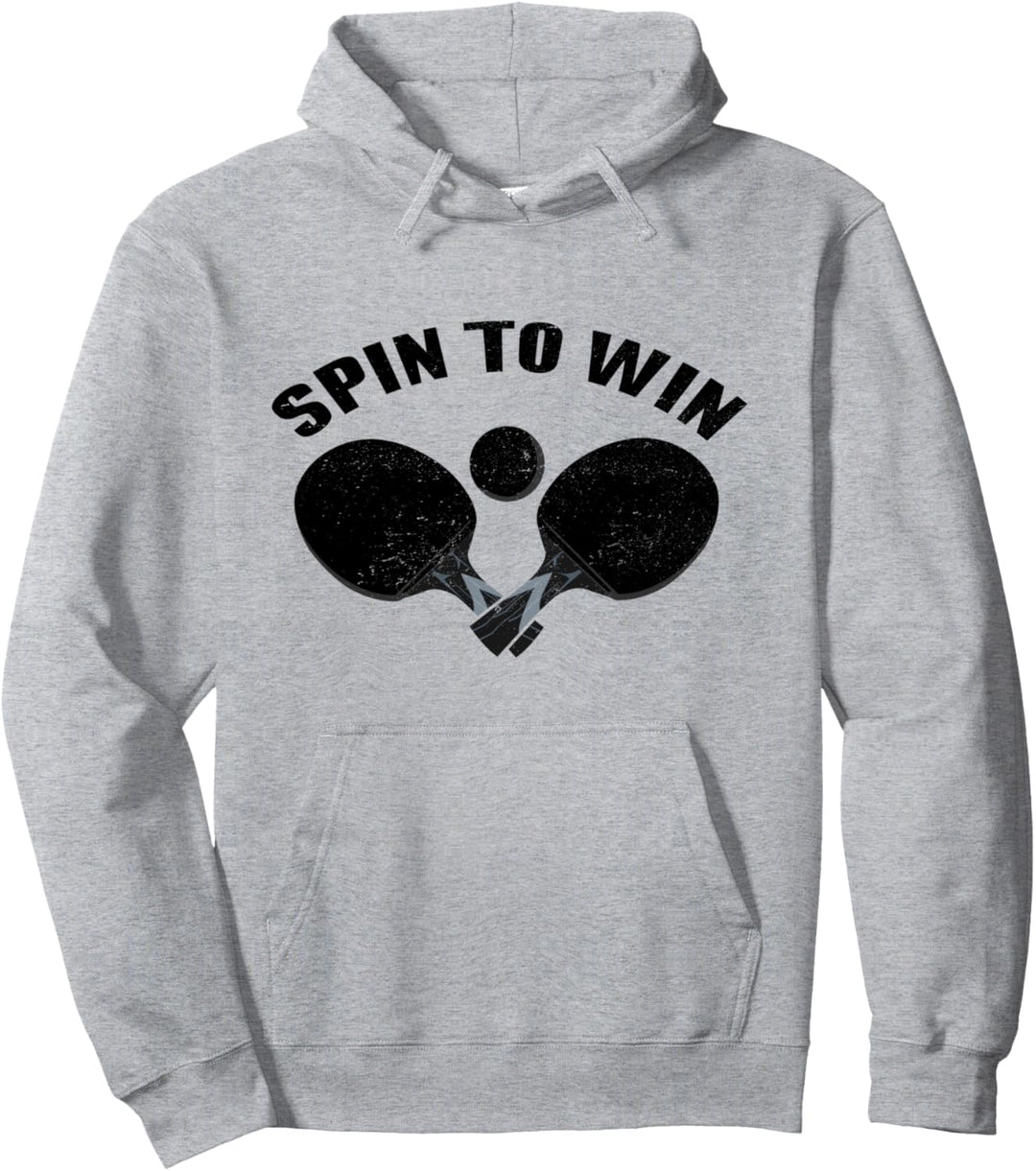 Tischtennis - Spin to Win Pullover Hoodie