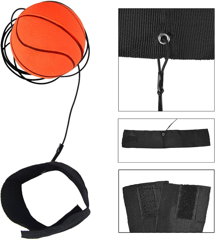 Springball Mit Schnur 8 PCS Ø 47mm - Handgelenk Return Ball Mit Gummiband für Kinder Erwachsen, Fuss