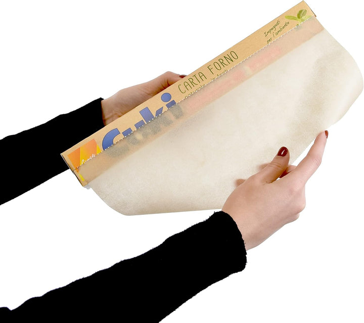 Cuki Naturpapier Backofen 33 x 38 cm - 6 Packungen mit je 20 Blatt