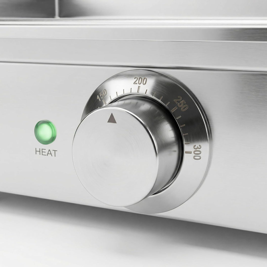 Jocca- Elektrische Grillplatte für die professionelle Küche | Teppanyaki | Tischgrill | Geeignet für