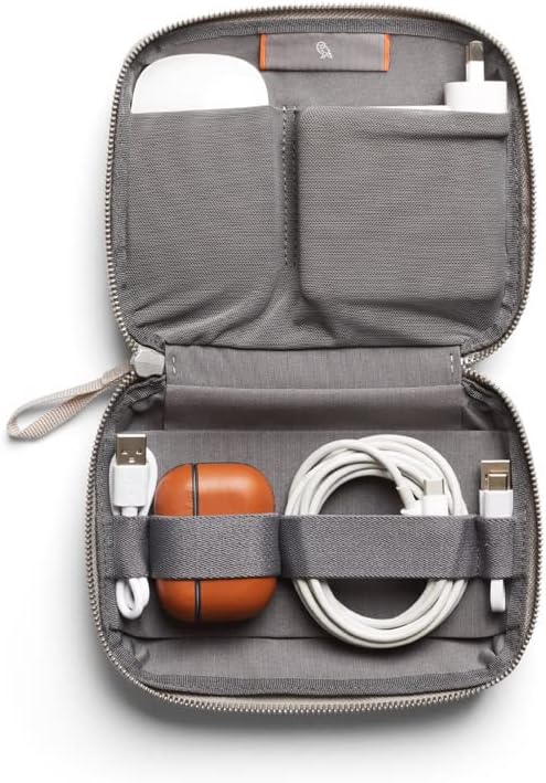 Bellroy Tech Kit Compact (Ladegerät, Kabel, Maus, Powerbank, USB-Tasten, Dongles) - Saltbush, Saltbu