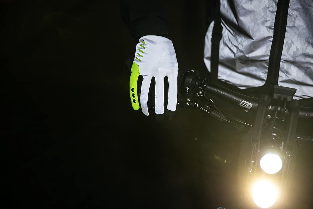 Wowow Unisex Night Stroke Medium-Reflective Clothes-Gloves, M