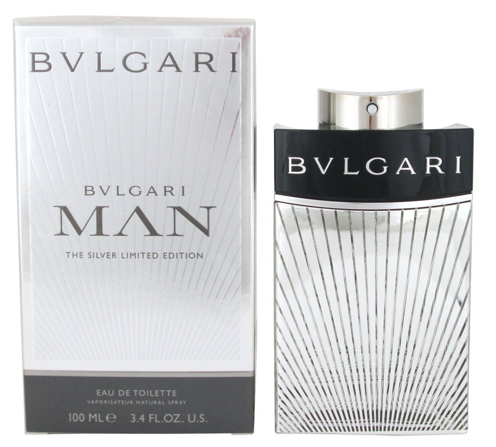 BULGARI Man EDT Vapo Silver 100 ml, 1er Pack (1 x 100 ml)