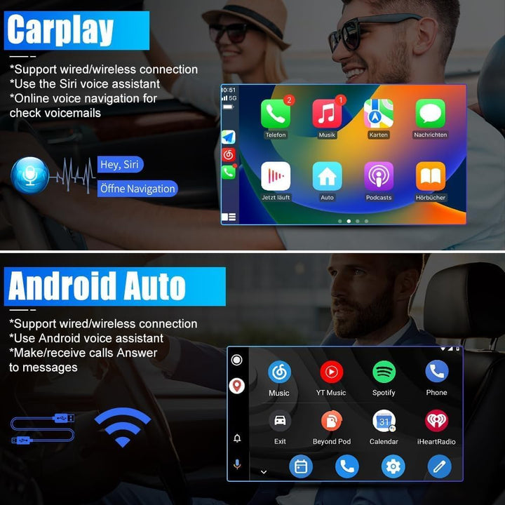 [2GB+32GB] Android 14 Autoradio mit Navi für Honda Jazz City (2002-2007)-9 Zoll Touchscreen-mit Kame