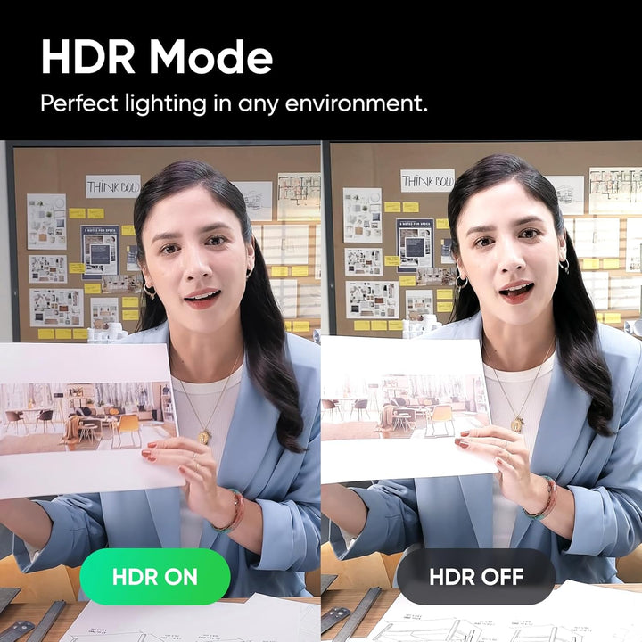 Insta360 Link mit offiziellem Aufkleber-Set - PTZ 4K Webcam, AI-Tracking, Gestensteuerung, HDR, Raus