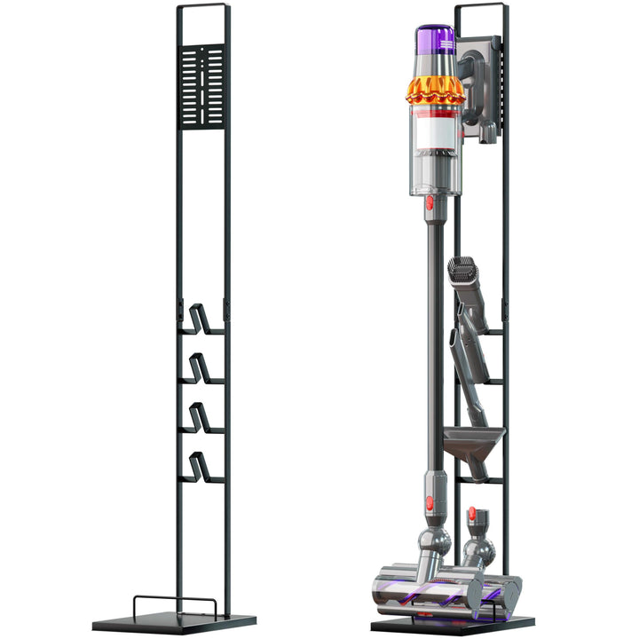 vhbw Ständer als stabile Halterung Zubehör kompatibel mit Dyson Akku-Staubsauger V15 Detect Absolute