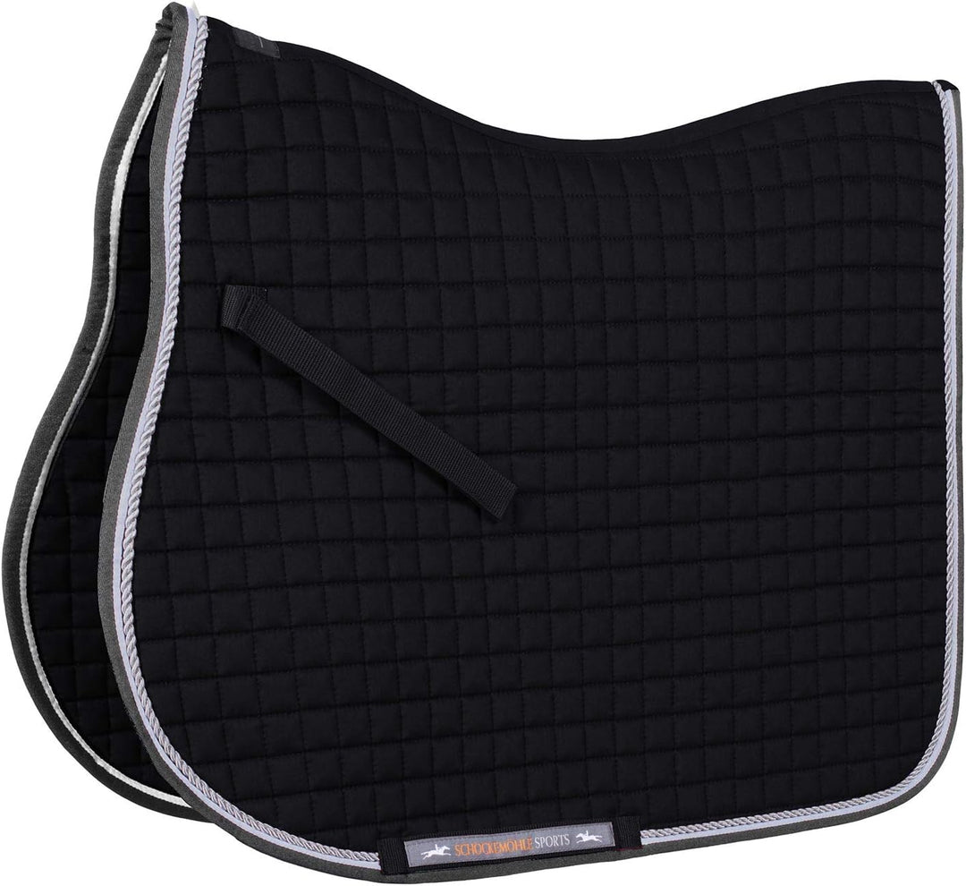 Schockemöhle Neo Star Jumping Saddle Pad Schwarz Full Size, Schwarz Full Size