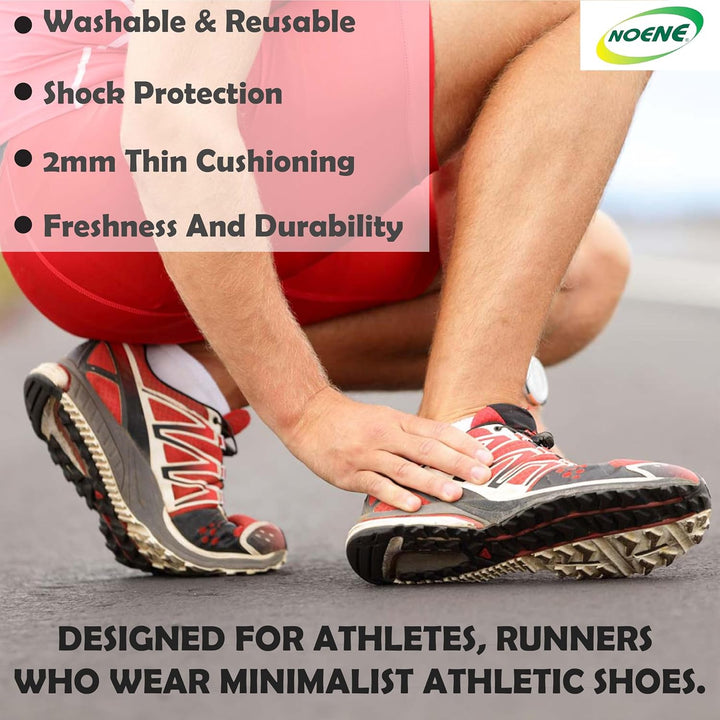 Noene NO2 Fuett Einlegesohlen fntishock 2 mm Sportschuhe fer und Frauen