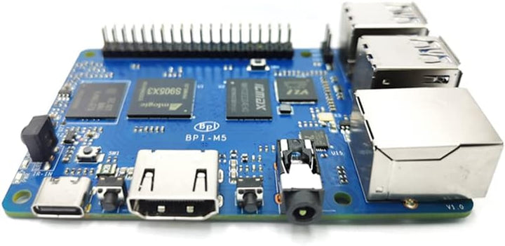 youyeetoo Banana Pi BPI-M5 Amlogic S905X3 Single Board Computer with 4GB RAM and 16G eMMC for AIOT S