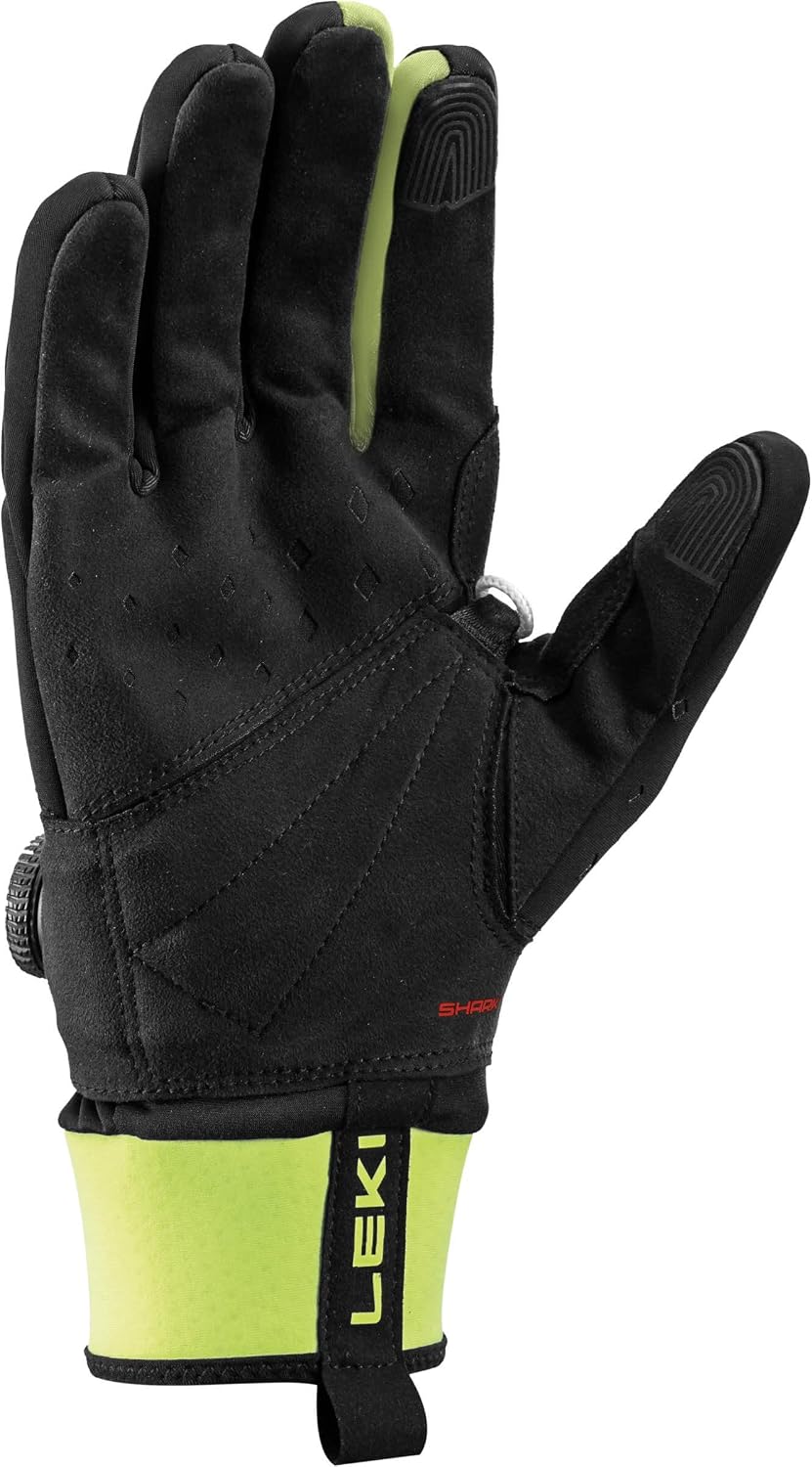LEKI PRC Boa Shark Handschuhe EU 9,5 black-neon yellow, EU 9,5 black-neon yellow
