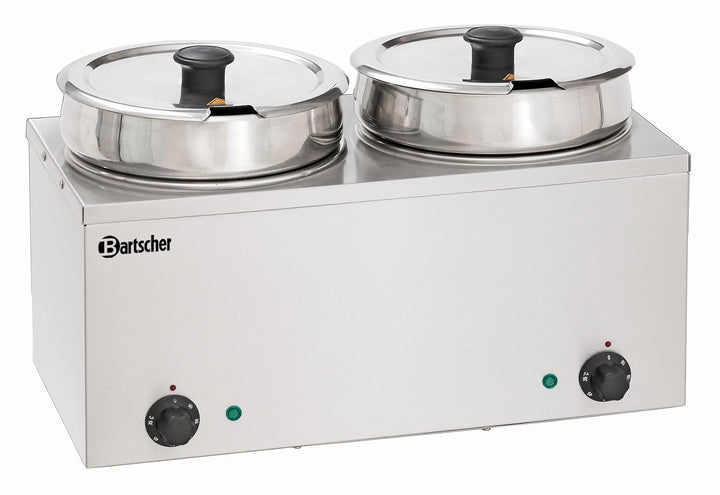 Bartscher Bain-Marie Hotpot mit 2 Töpfen 6,5 Liter -