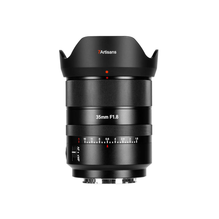 7artisans AF 35mm f1.8 Vollformat objektiv, kompatibel mit L Mount Bajonett, grosse Blende,Prime,STM