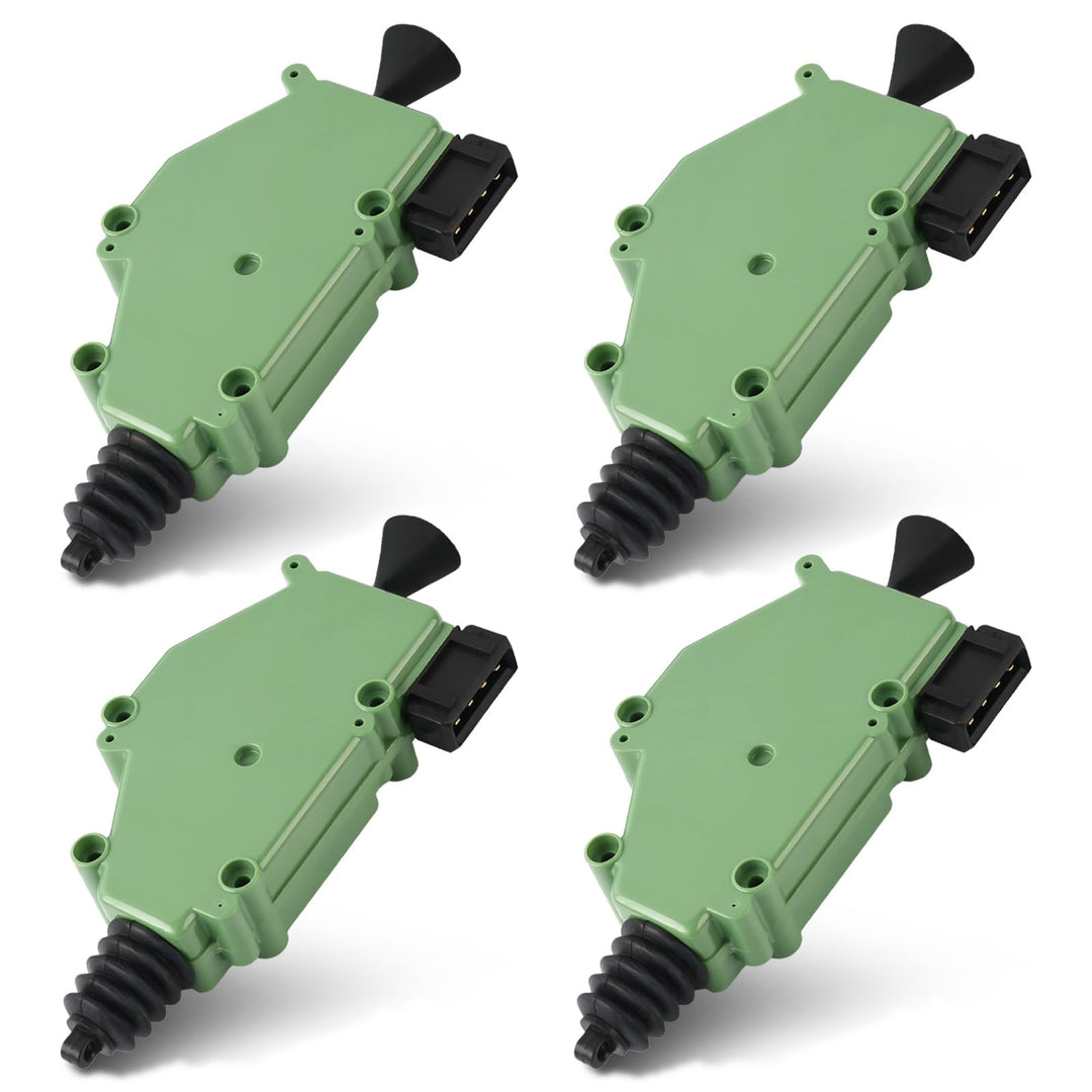 4 Stück Stellmotor mit Zentralverriegelung ZV 4-Polig Stellelement Zentralverriegelung passend für 1