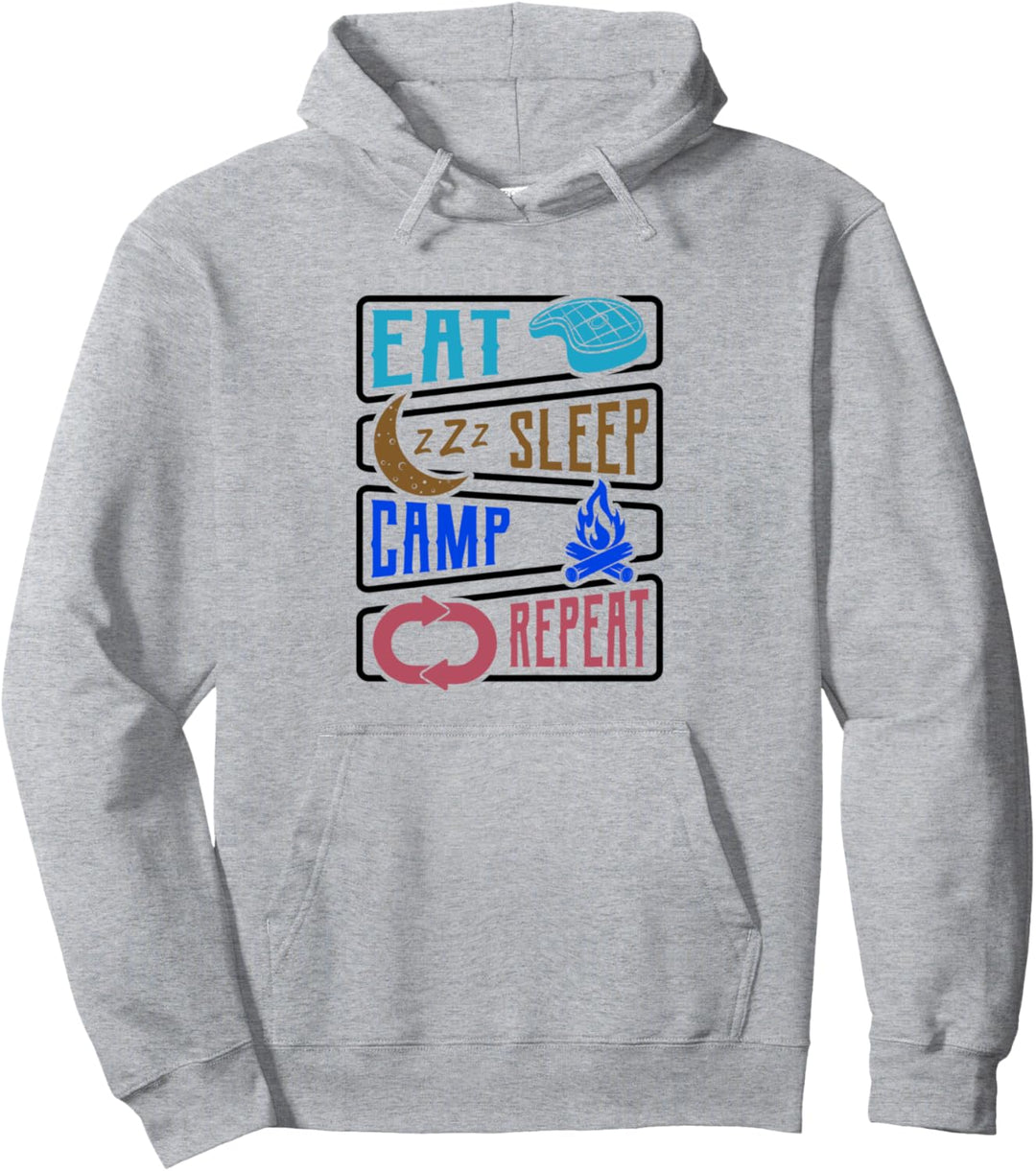 Camping Ironisches Zitat Wildlife Camper Natur Wandern Pullover Hoodie