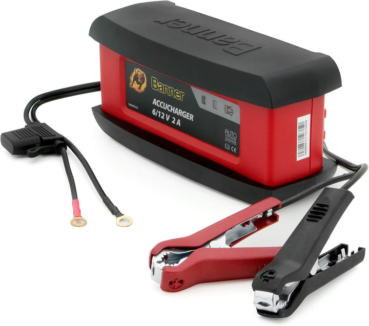 Banner KFZ Auto Automatik Batterieladegerät ACCUCHARGER 6V & 12V 2A