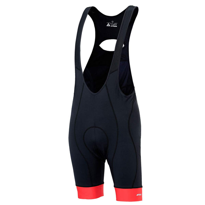 Airtracks Herren Fahrradhose Trägerhose Kurz Comfort Line - Radhose - Kurze Radlerhose - 3D Coolmax