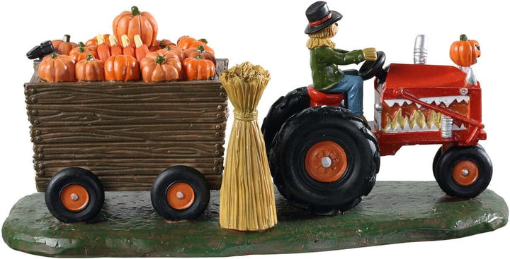 LEMAX - Pumpkin Haul Countdown 93414 Halloween Spookytown Traktor