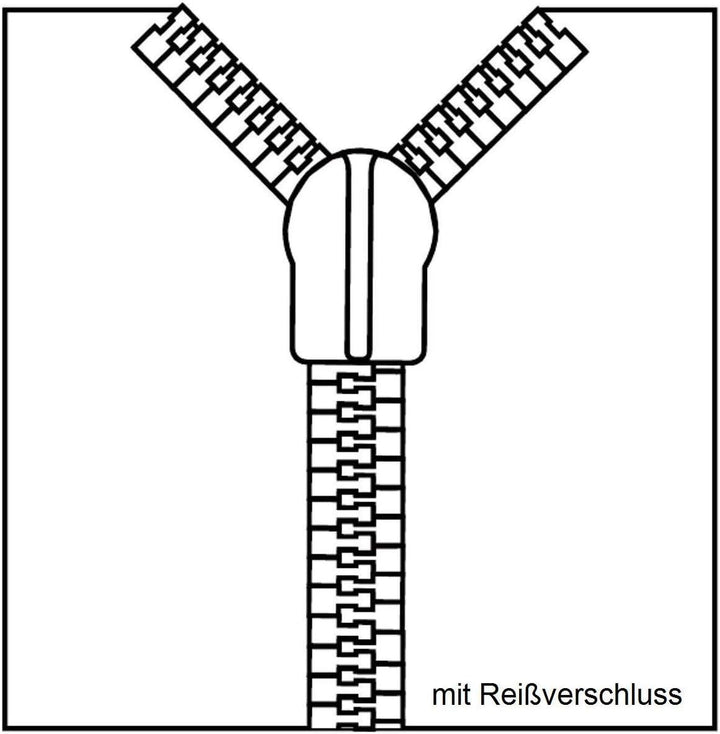 Klaus Herding Bettwäsche mit Pferd weiss 135 x 200 cm 80 x 80 cm, Mehrfarbig