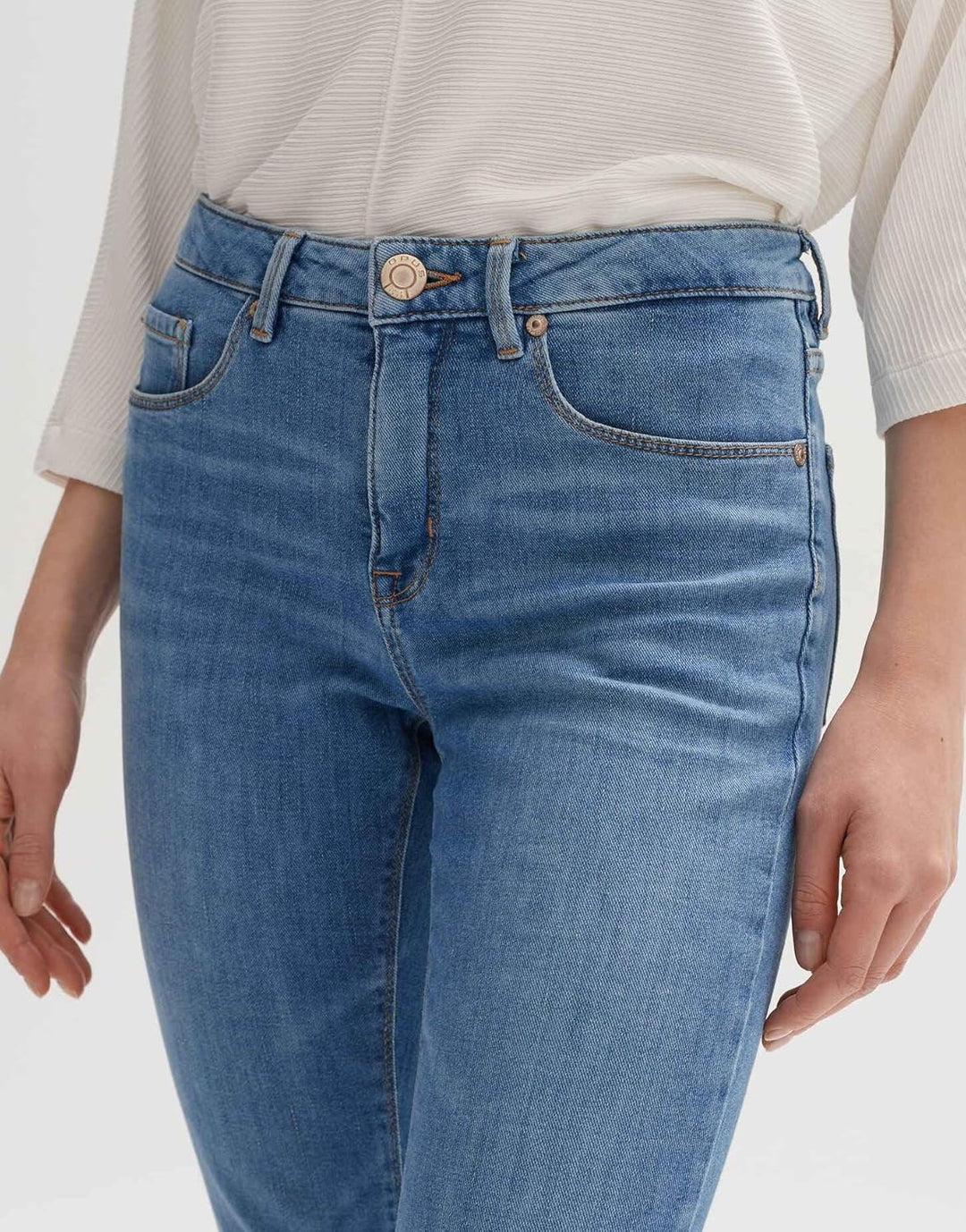 OPUS Damen Jeans Elma Blue Denim 44" "30