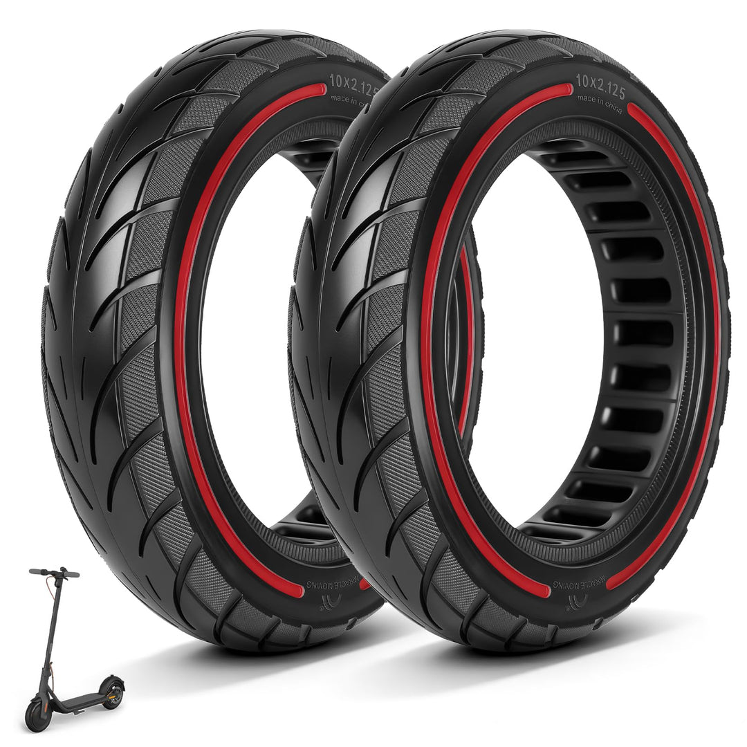 10x2,125 Vollreifen 250x54 Solide Reifen für Xiaomi 4Pro/4Lite/Ninebot uifi/F20d/F30d/F40d/F40E Elek