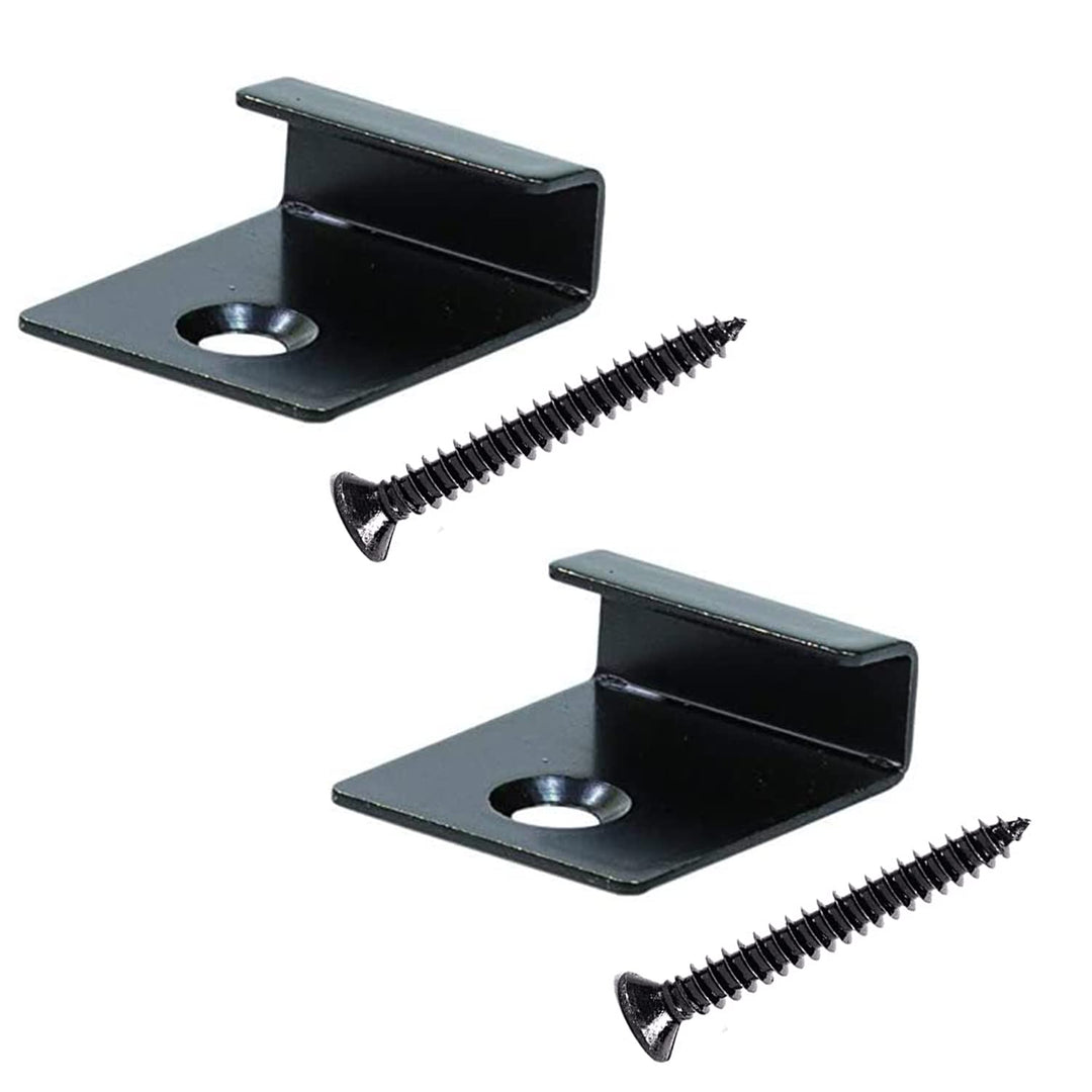 YOUTU® 30 Stück WPC Befestigungsclips Anfang/Endklammer, 8mm Versteckte Starter Befestigung Board Cl