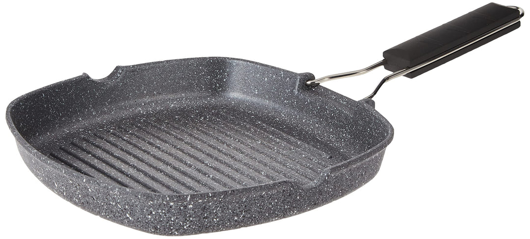 Tognana WI758BBAMNF Grill mit Klappgriff Mythos, Aluminium, Grau, 0