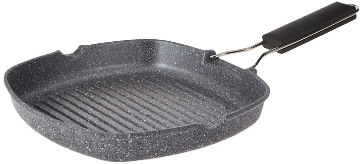 Tognana WI758BBAMNF Grill mit Klappgriff Mythos, Aluminium, Grau, 0