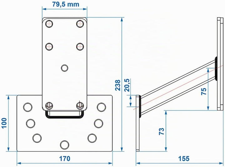 ProPlus Reserveradhalter Anhänger Ersatzradhalterung Ersatzrad Halter Deichsel bis 15 ?