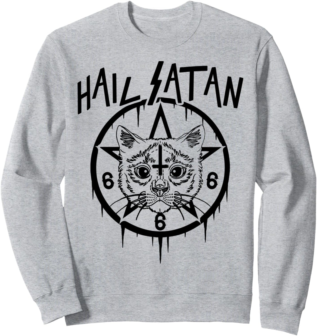 Okkulter Satanismus Hexerei Horror Gothic Satanic Sweatshirt