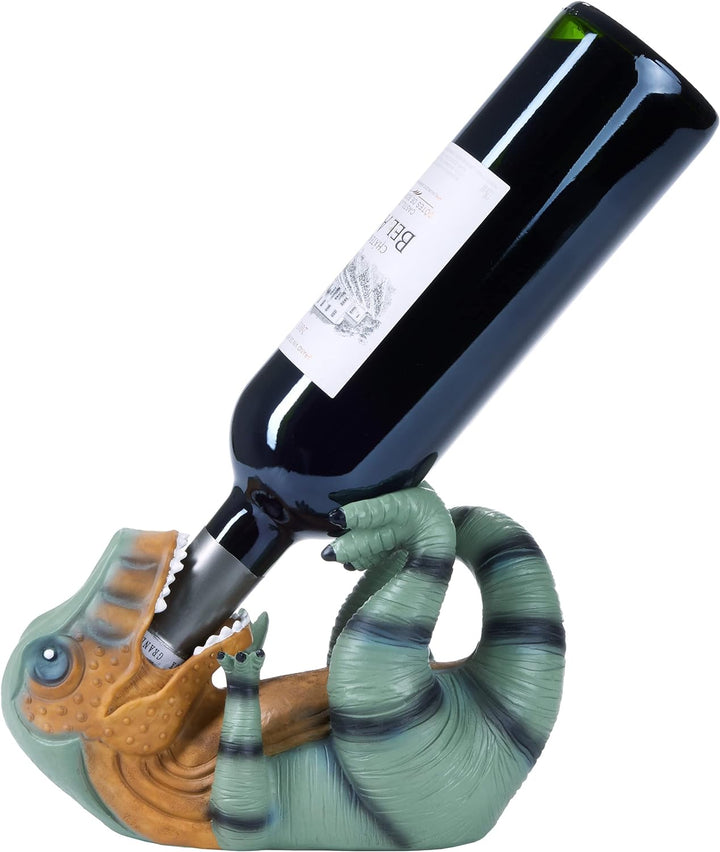 BRUBAKER Weinflaschenhalter durstiger T-Rex - Flaschenhalter Trinkender Dinosaurier - Flaschenstände