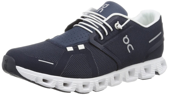 ON Herren Cloud 5Sneaker 44 EU Midnight White, 44 EU Midnight White