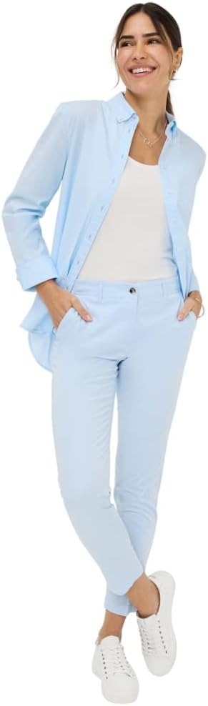 Brax Damen Style.Maron S Ultralight Cotton Supreme Hose 26W / 32L 28 Bleu, 26W / 32L 28 Bleu