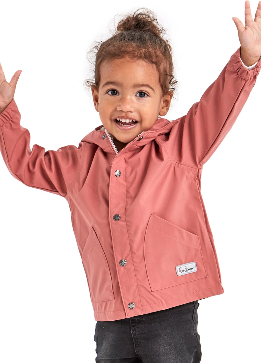 first instinct by killtec Unisex Fis 23 Mns Sftshll Jckt Softshell Jacke mit Kapuze 122-128 rosenhol