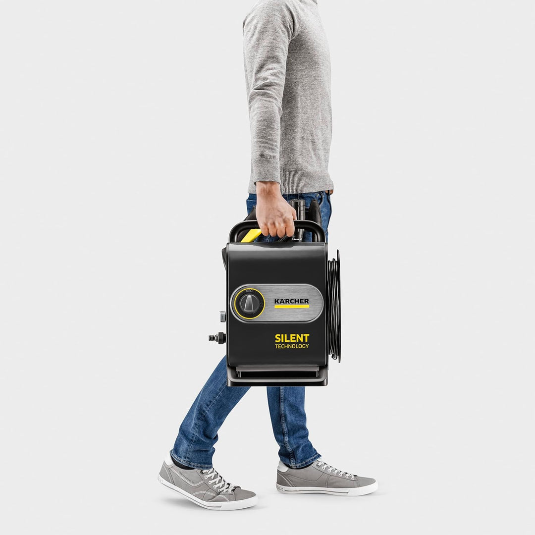 Kärcher Hochdruckreiniger K Silent Anniversary Edition, Druck: max. 130 bar, Fördermenge max 420 l/h