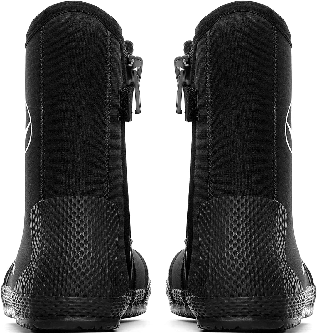 Aqua Lung Superzip Ergo II Neoprenfüssling schwarz/blau 5mm 43, 43
