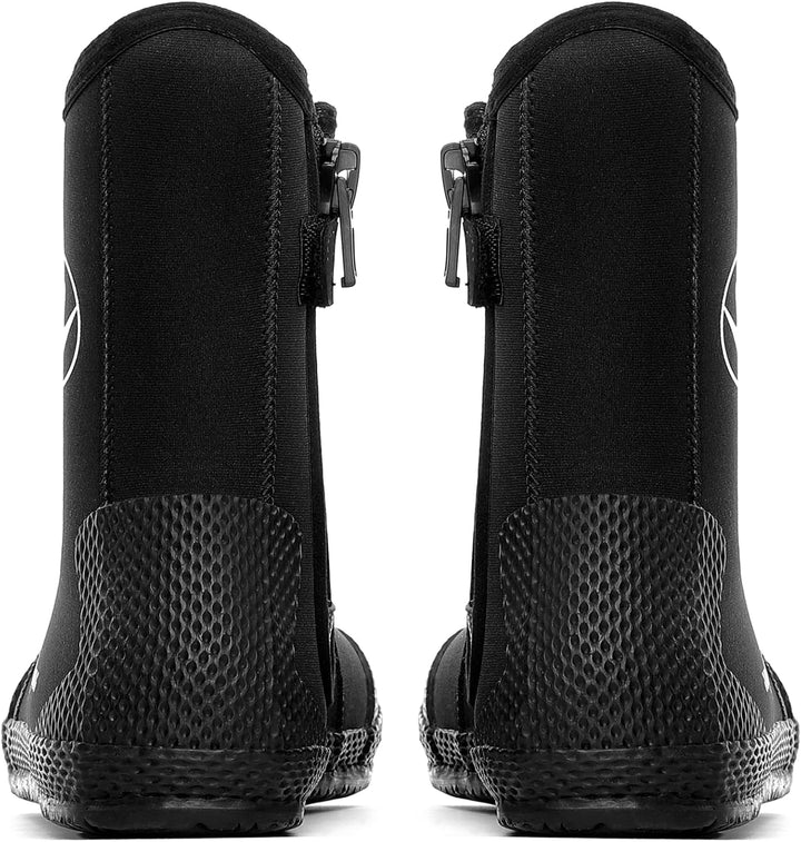 Aqualung Unisex Aqua Lung Boot Superzip 7mm Boots L Schwarz, L Schwarz
