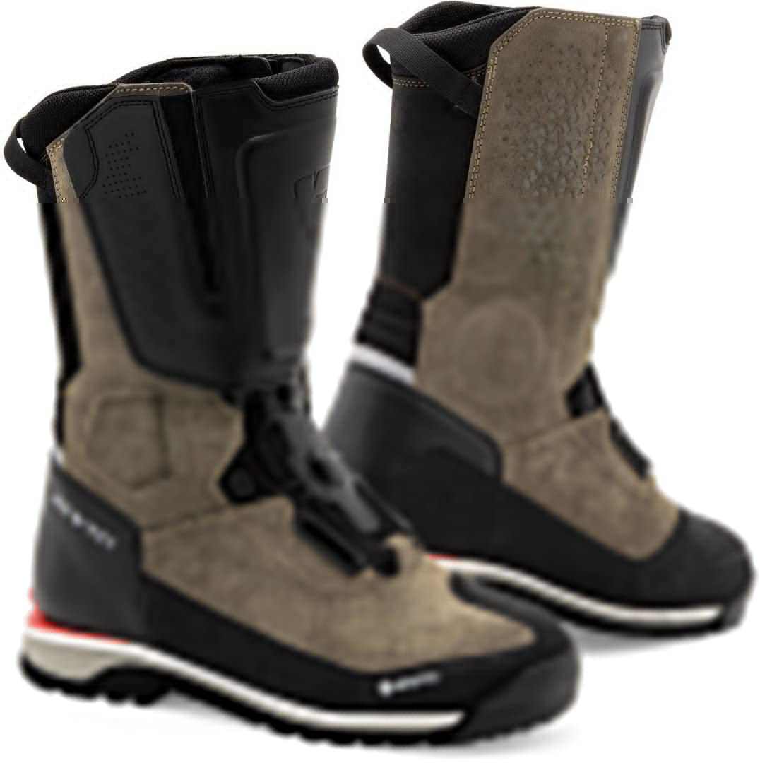 REV'IT! Revit Discovery GTX Motorrad Stiefel 38 EU Schwarz Braun, 38 EU Schwarz Braun