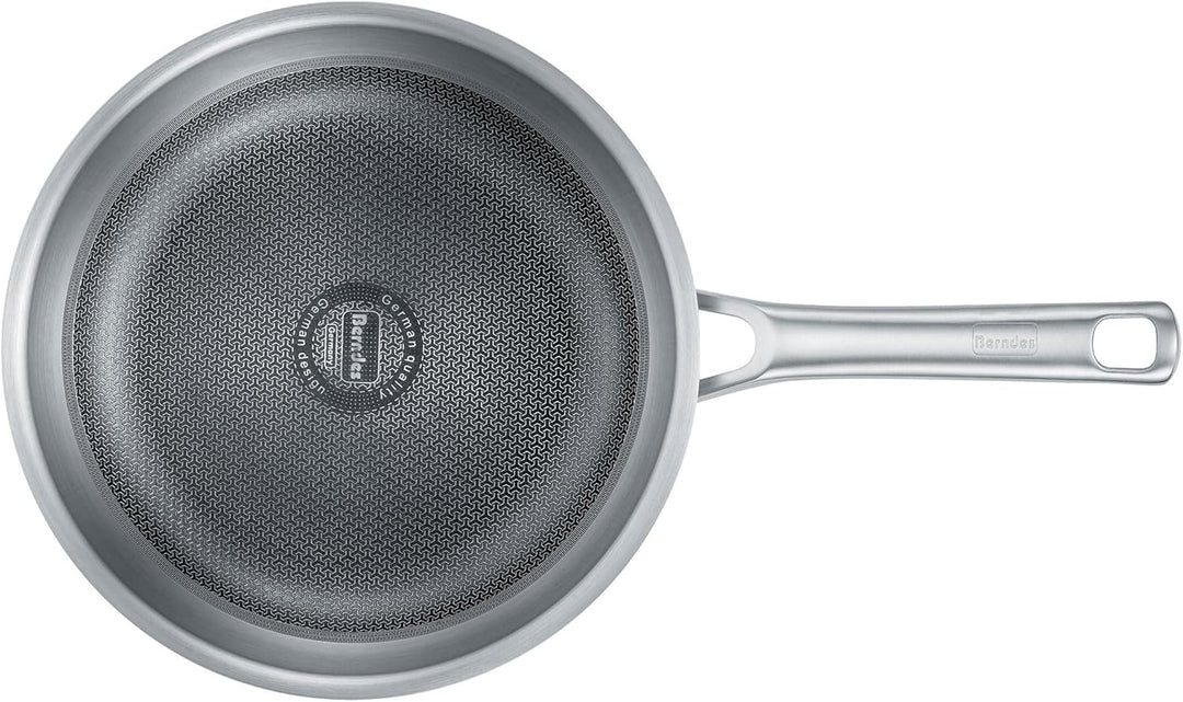 Berndes Wok Tricion Resist 26 cm, Wokpfanne mit Deckel 3,4 l Volumen, für alle Herdarten inkl. Induk