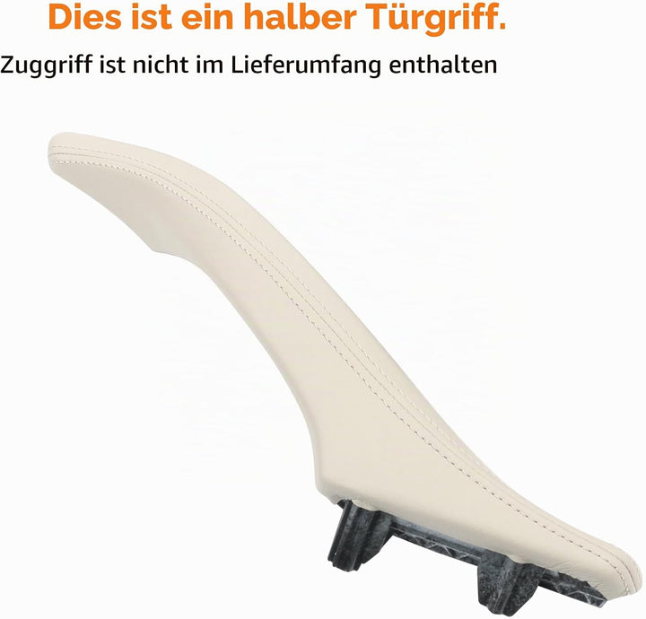 TTCR-II Kompatibel mit Türgriff BMW 5er F10/F11 Türgriff Innen Rechts Leder,Innentürgriff,Türgriffbl