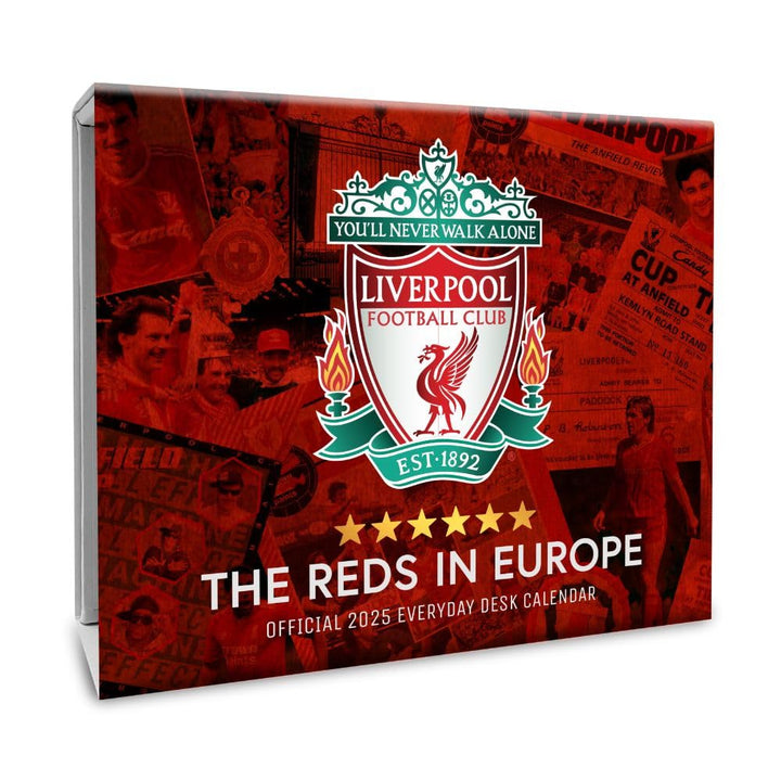 Liverpool FC 2025: Original Danilo-Tagesabreisskalender [Kalendar], Kalender