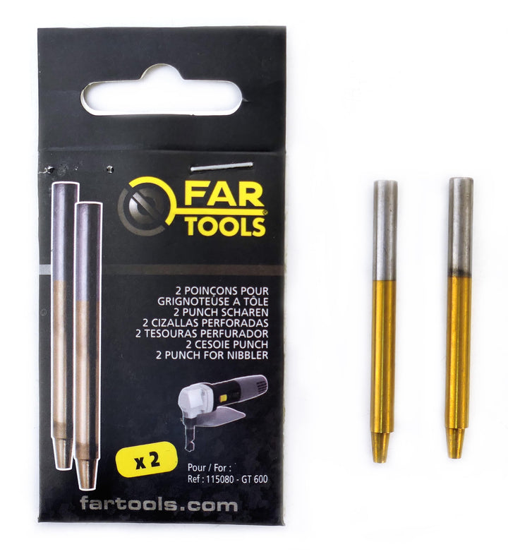 Fartools 115081 Stempel für Grignotegerät, 115080, 2 Stück