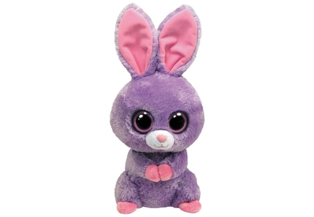 TY 36959 36959-Petunia Buddy-Hase, Beanie Boos-Plüsch, violett, 24 cm
