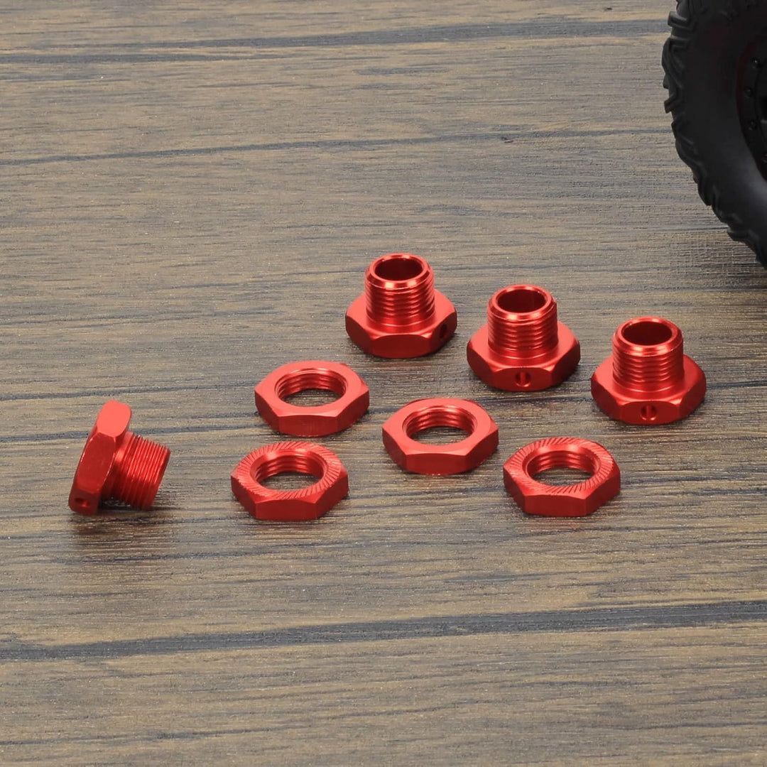 RCAWD Sechskant- und Radmutter, 17 mm, für ARRMA 6S, Fireteam 6S, Kraton 6S, Notorious 6S, Outcast 6