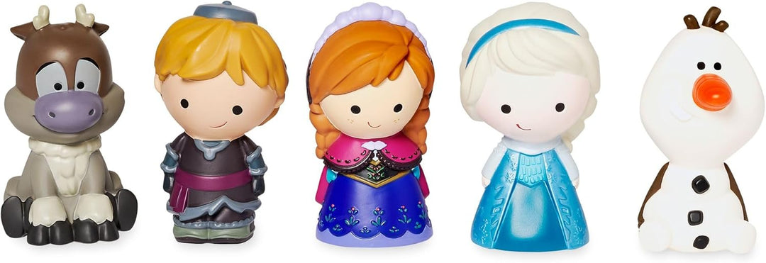 Disney Store Offizielles Badespielzeugset „Die Eiskönigin – Völlig unverfroren“, 5-teilig, enthält F