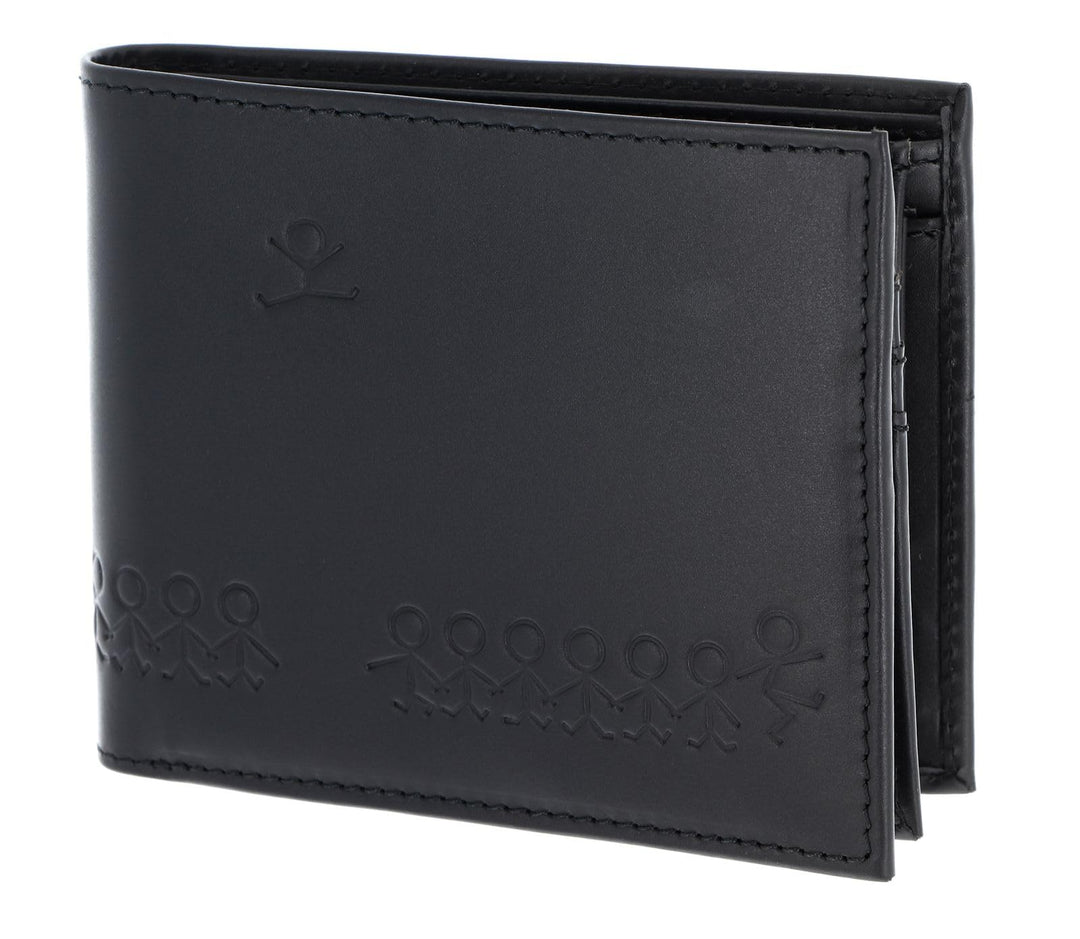 Oxmox Leather - Querscheinbörse 6cc 12 cm RFID Jumping Jack