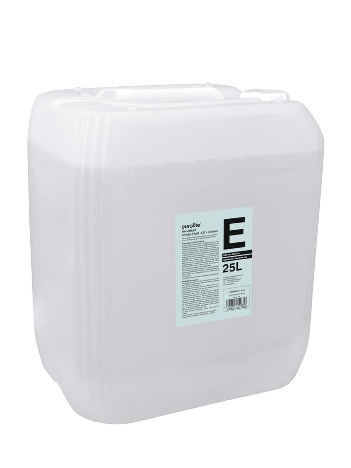 Eurolite Smoke Fluid -E2D- Extrem 25 Liter | Nebelfluid für Nebelmaschinen | Hohe Dichte und lange S