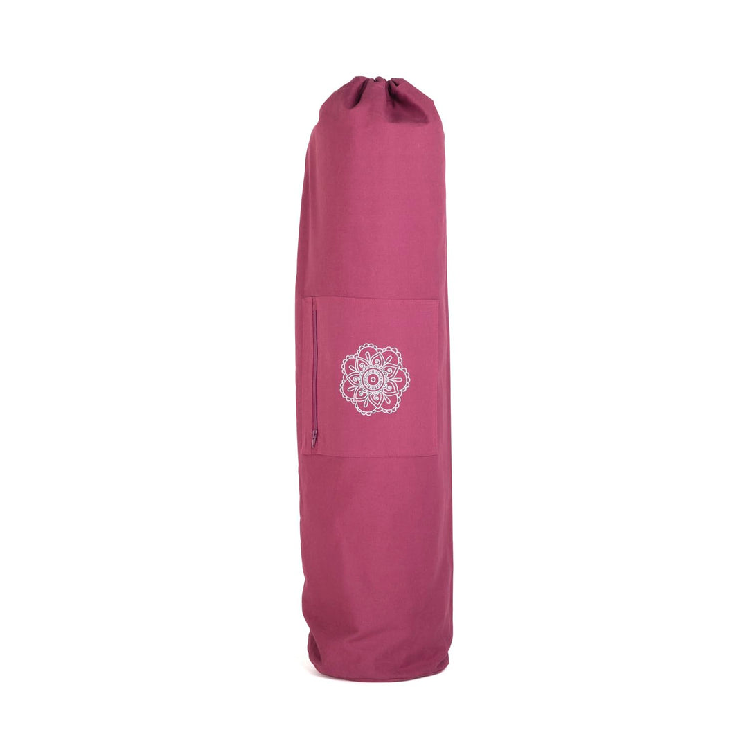 Bodhi SURYA BAG COTTON | Yogatasche gross für Schurwollmatten & Yogamatten | Tasche aus 100% Baumwol
