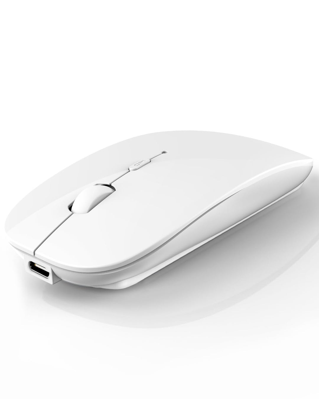 AE WISH ANEWISH Kabellos Bluetooth Maus with USB-C-Adapter wiederaufladbare Leise Mini Maus Kabellos