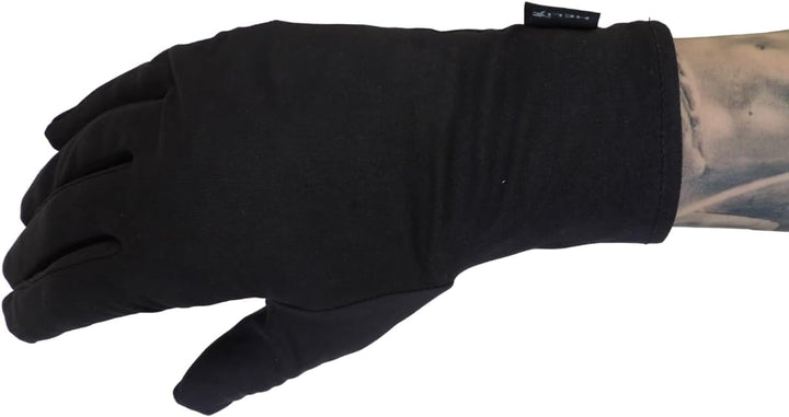 Handschuhe aus Mikrofaser, schwarz, Heli, für Uhrmacherei, Schmuck, Manipulation von Schmuck und Uhr